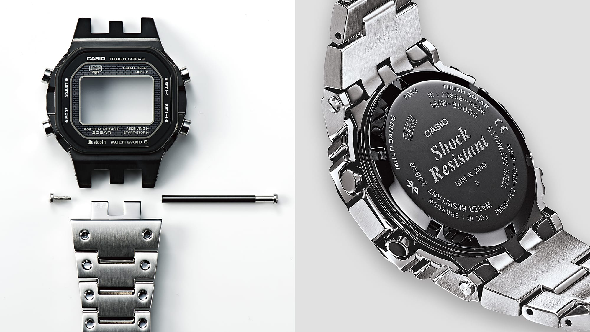 GMWB5000D-1C | G-SHOCK FULL METAL Silver - Image 4