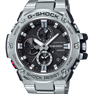 GSTB100D-1A | Analog Silver Solar Powered Men's Watch G-SHOCK