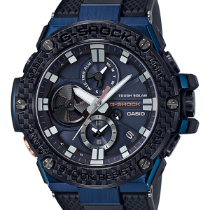 GSTB100XB-2A | Black and Blue G-STEEL Men's Watch G-SHOCK