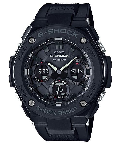 GSTS100G-1B | Black Steel Men's Watch G-SHOCK