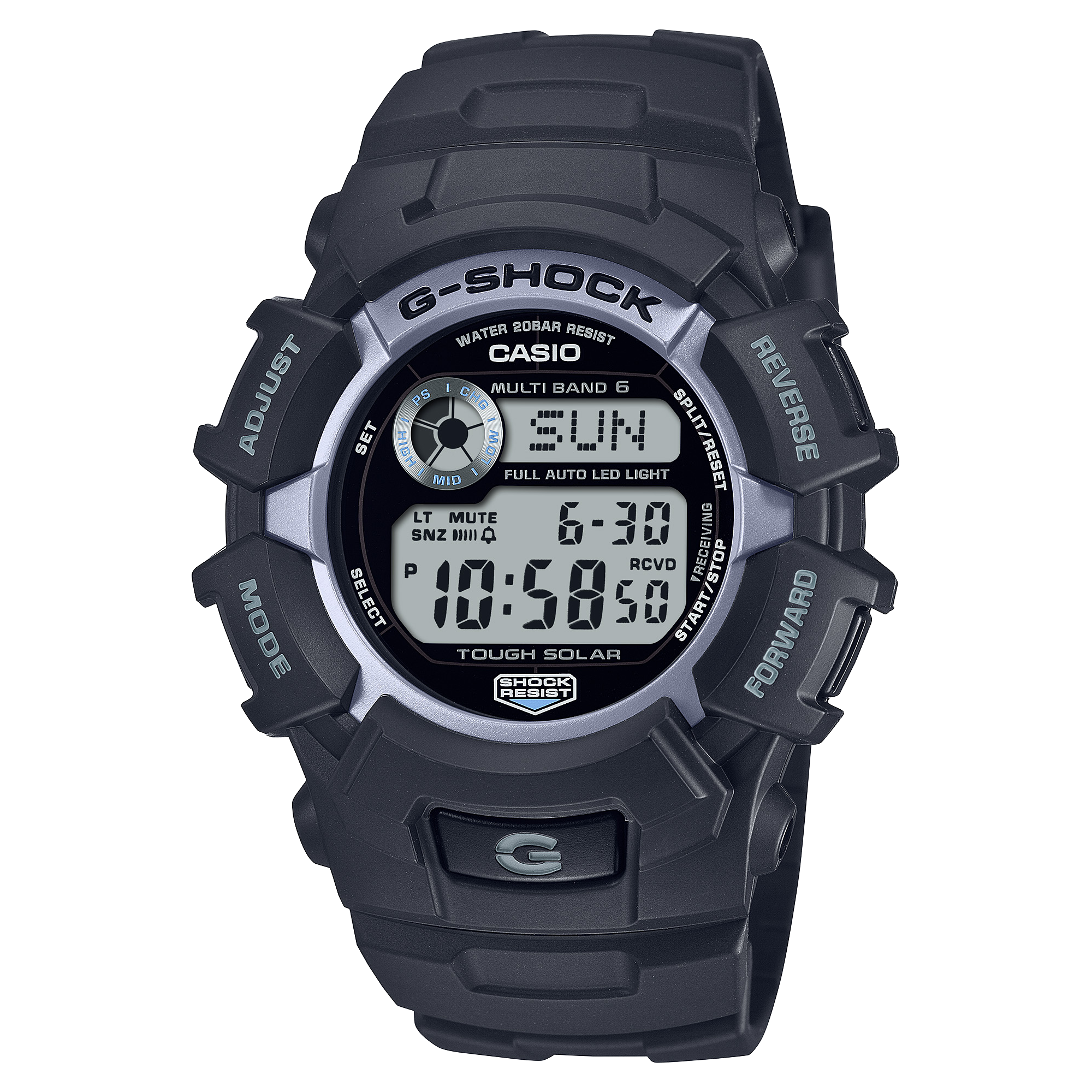GW2320FP-1A2 | G-SHOCK DIGITAL Blue, Light blue