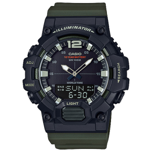 HDC700-3AV | Black and Green Analog-Digital Combination