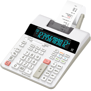 HR-300RC Illuminated LCD Printing Calculator | Printing Calculator - Backlit LCD Display