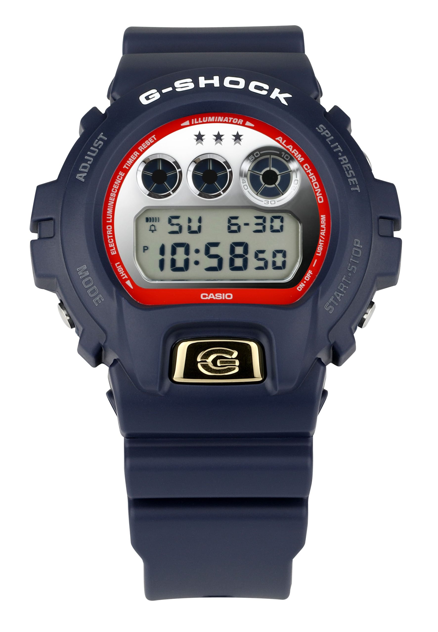 DW6900US24-2 | Navy Blue Patriotic Colors Watch | Casio G-SHOCK - Image 4