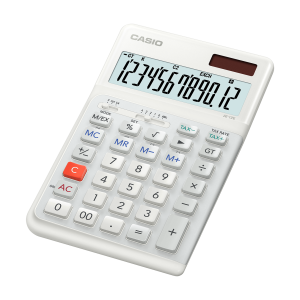 JE-12E-WE Compact Ergonomic Calculator