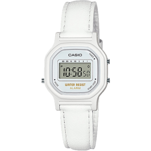 LA11WL-7A | All White Digital Watch
