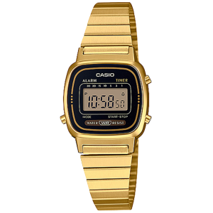 LA670WGA-1 | Gold Metal Vintage Watch