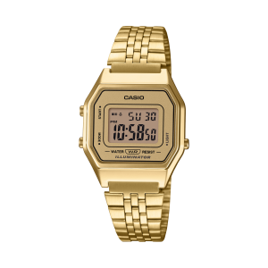 LA680WGA-9VT | Gold Metal Vintage Watch