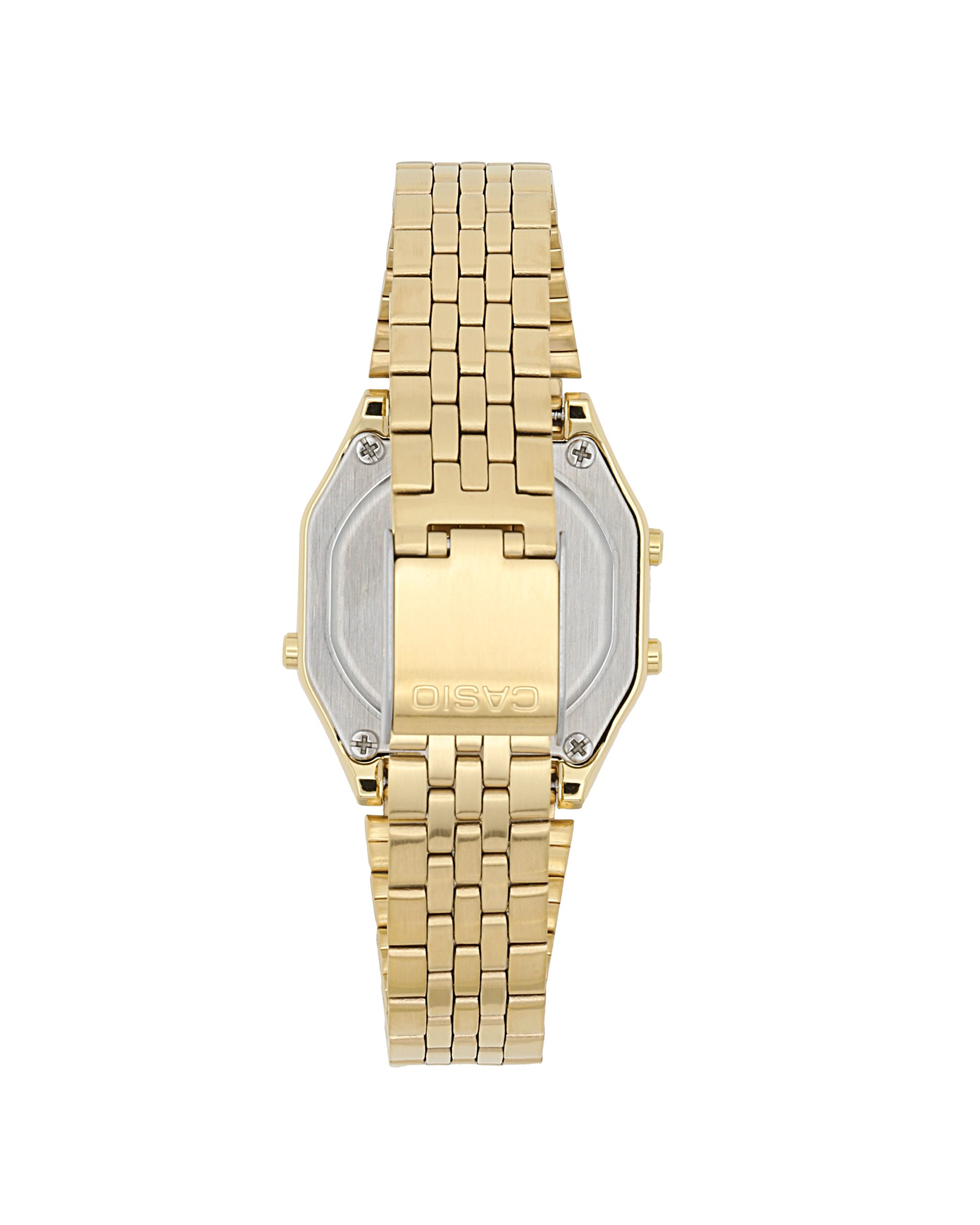 LA680WGA-9VT | Gold Metal Vintage Watch - Image 3