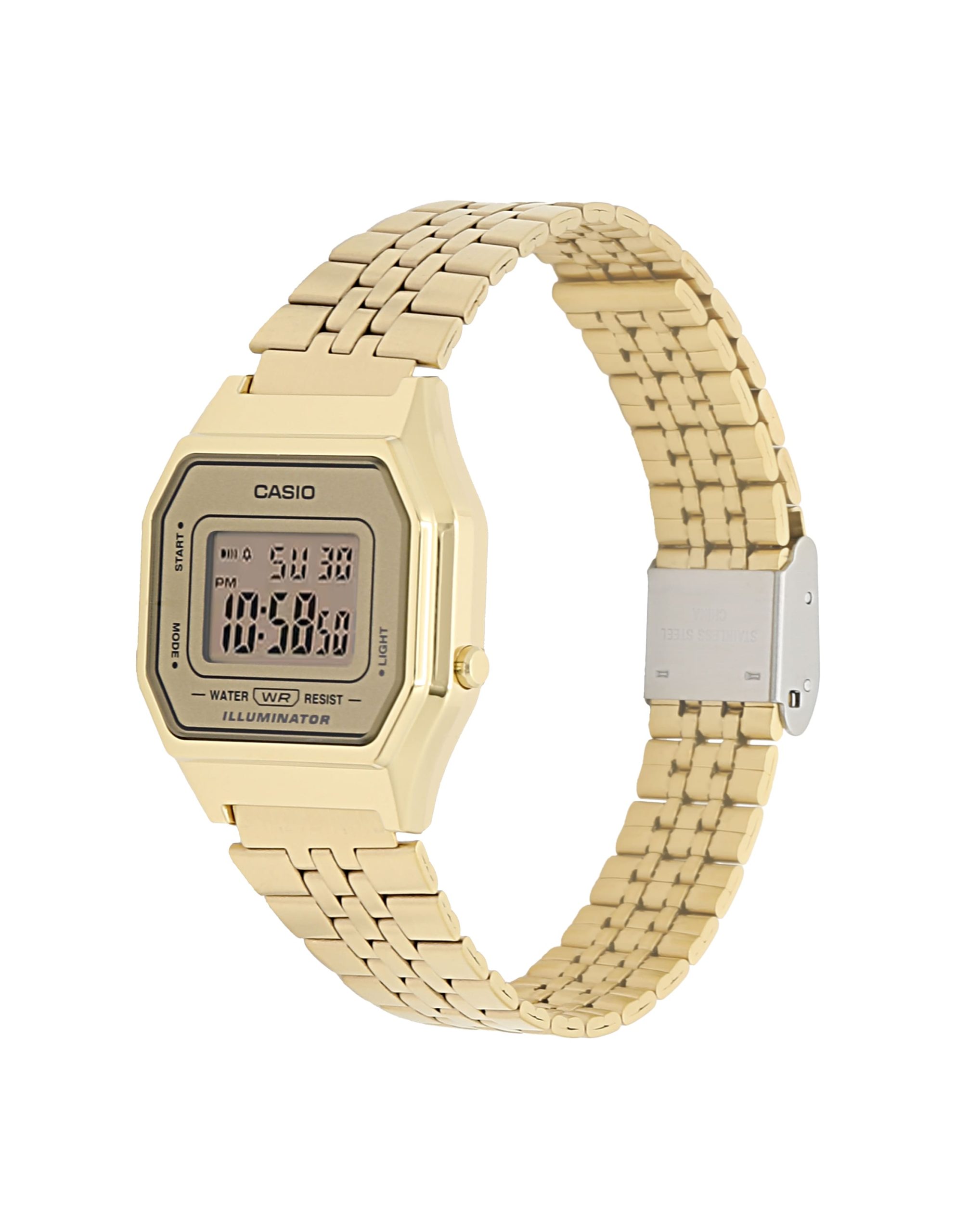 LA680WGA-9VT | Gold Metal Vintage Watch - Image 4
