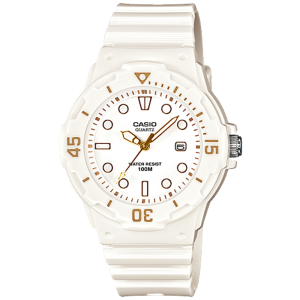 LRW200H-7E2V | White and Gold Analog Watch