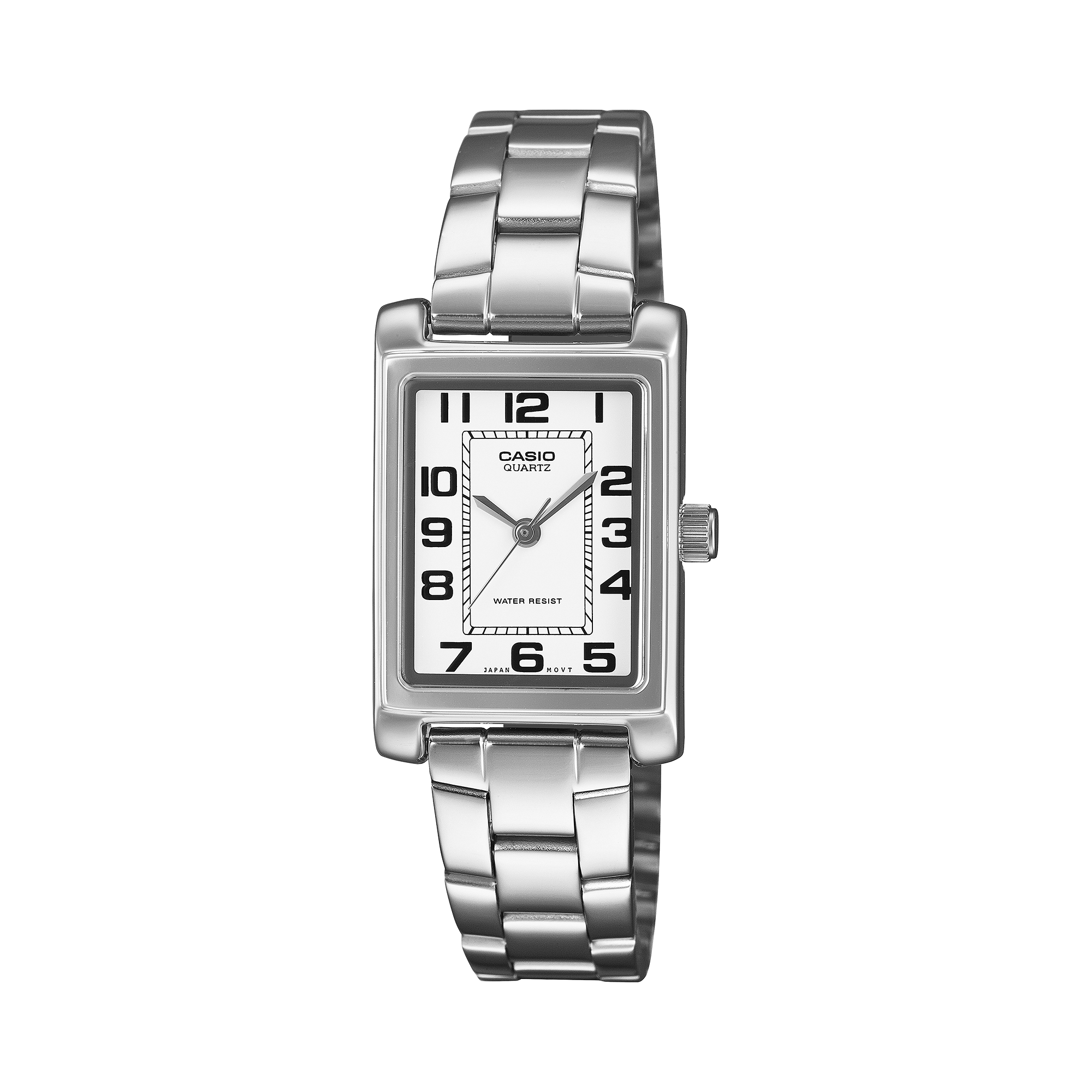 LTP1234PDC-7B | Casio LTP Silver Rectangular Watch