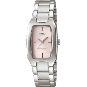 LTP1165A-4C | Silver and Pink Metal Analog Watch