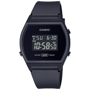 LW204-1B | All Black Digital Watch