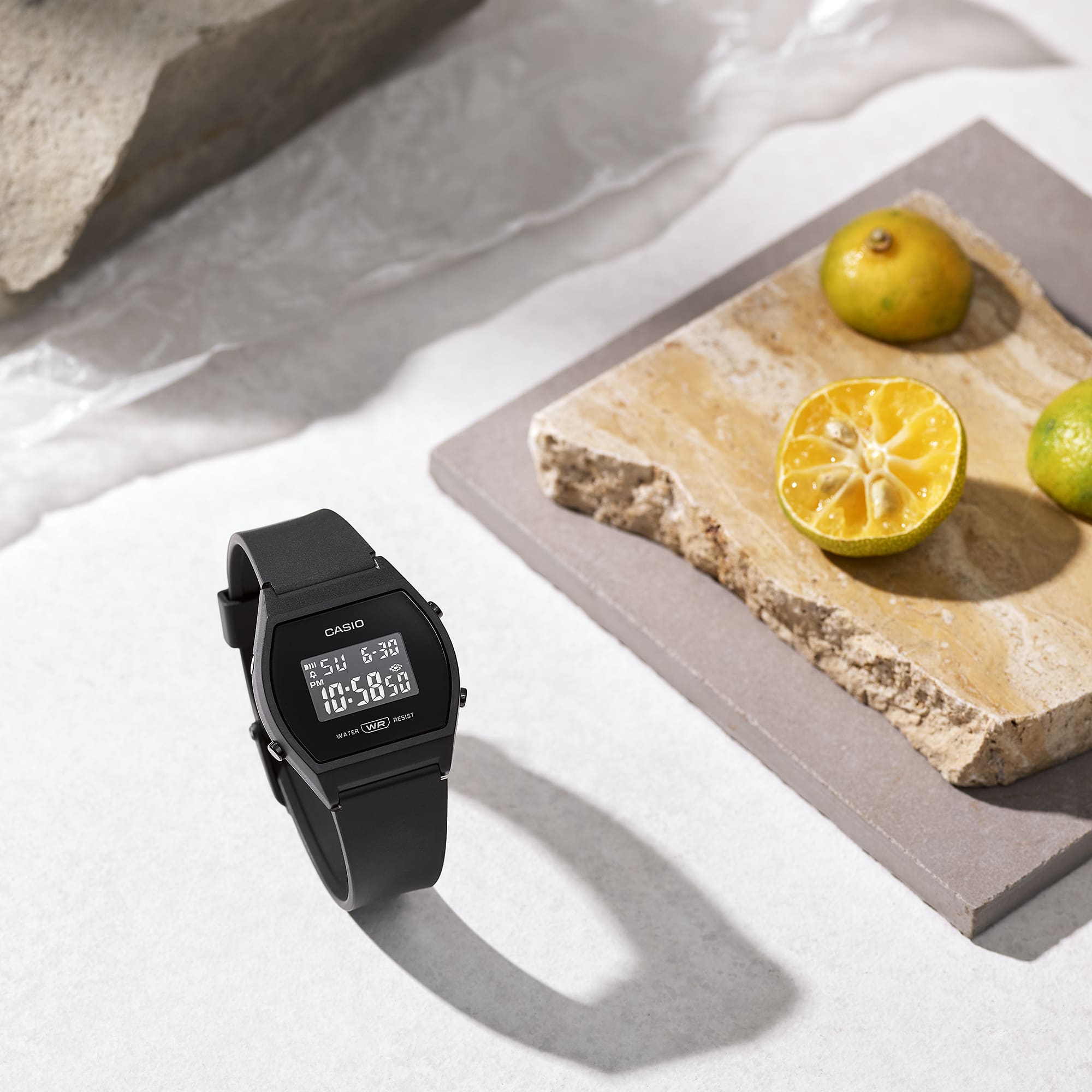 LW204-1B | All Black Digital Watch - Image 2