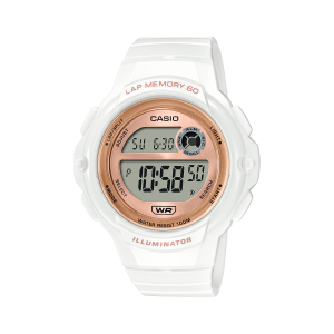 LWS1200H-7A2V | Digital White and Gold Women's Watch