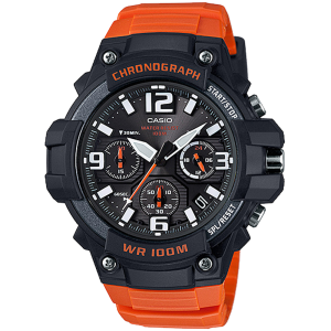 MCW100H-4AV | Black and Orange Men's Analog Watch
