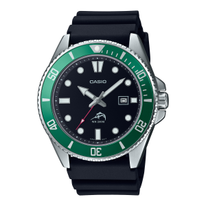 MDV106B-1A3V | Black and Green Men's Analog Watch