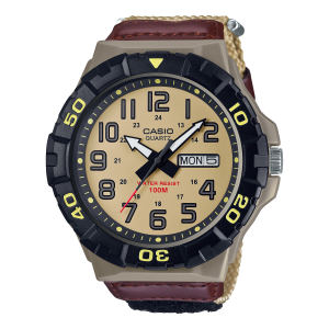MRW210HB-5BV | Black and Gold Analog Men's Watch