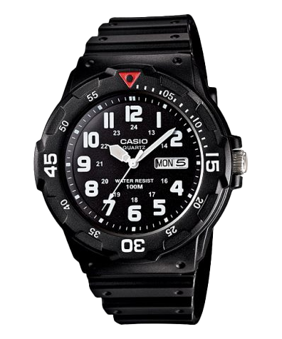 MRW200H-1BV | Black Analog Men's Watch