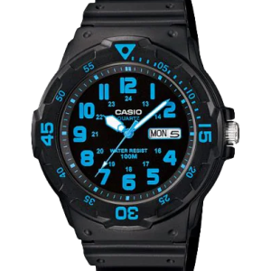 MRW200H-2BV | Black and Light Blue Analog Men's Watch