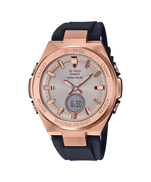 MSGS200G-1A | BABY-G Women's Black and Pink Watch