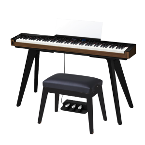 PXS6000CSBG | Digital Piano Bundle | Privia Concert Piano With Bench & Stand
