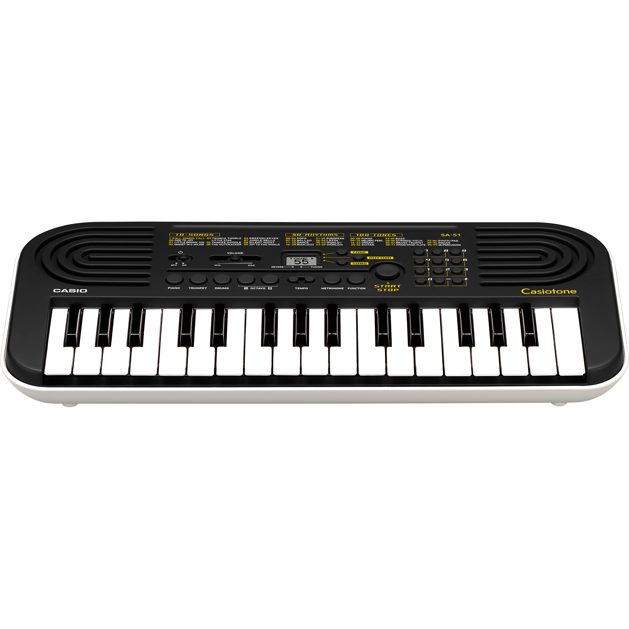 SA-51 | 32 Keys Black and White Mini Keyboard