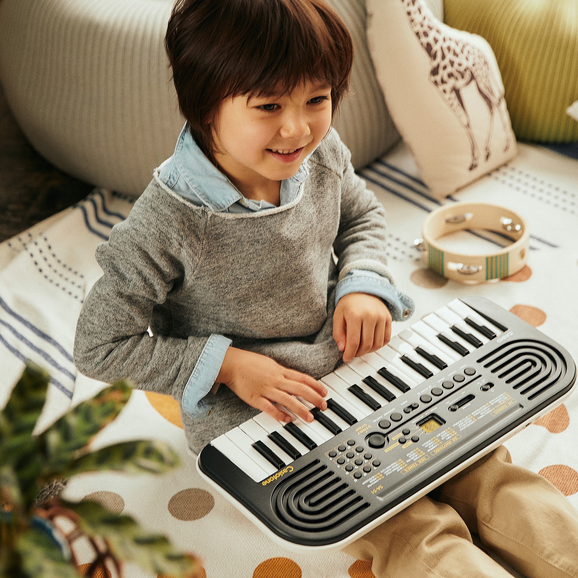 SA-51 | 32 Keys Black and White Mini Keyboard - Image 2