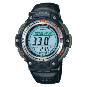 SGW100B-3V | Silver Digital Watch