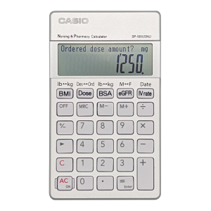SP-100USNU Nursing & Pharmacy Calculator
