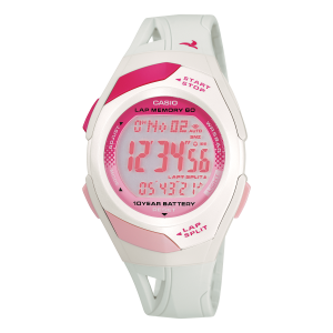 STR300-7 | White Digital Watch