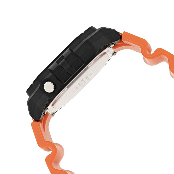 W218H-4B2V | Bright Orange Digital Men's Watch - Image 2