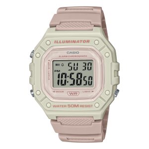 W218HC-4A2V | Light Pink Digital Women's Watch