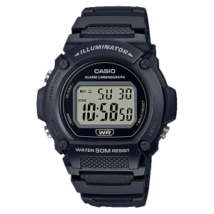 W219H-1AV | Black Digital Men's Watch