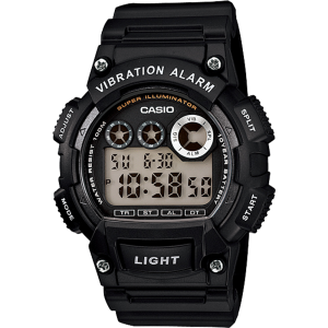 W735H-1AV | Black Digital Watch