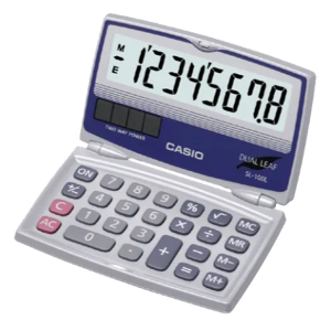 SL-100L Pocket Calculator | Folding Calculator